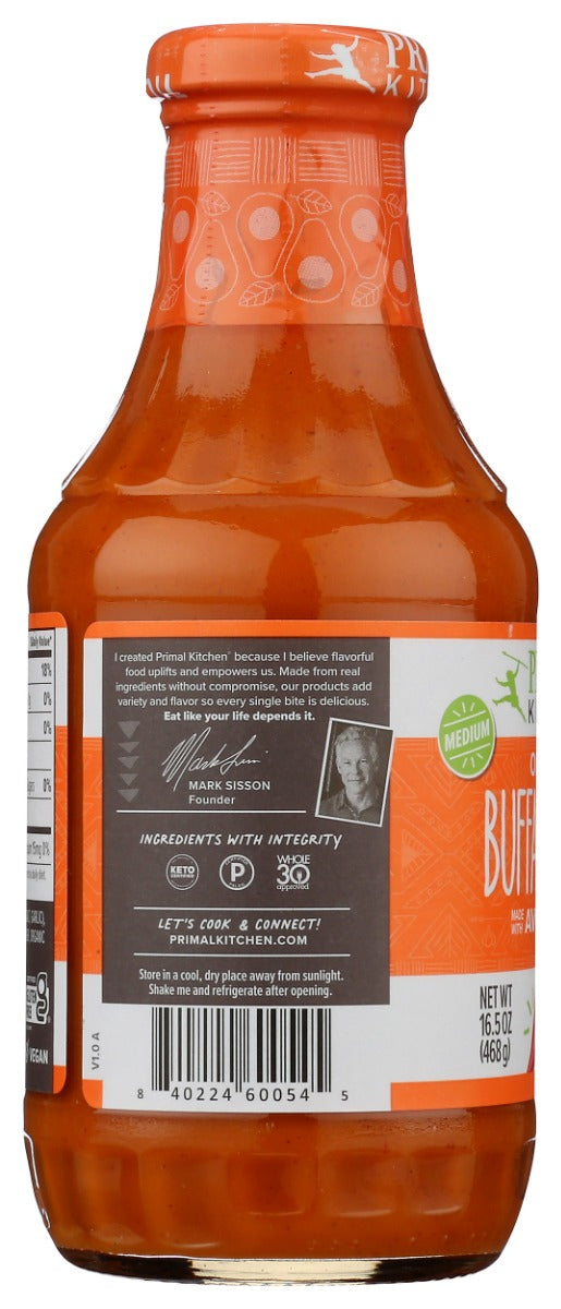 Primal Kitchen: Sauce Buffalo Orig, 16.5 Fo