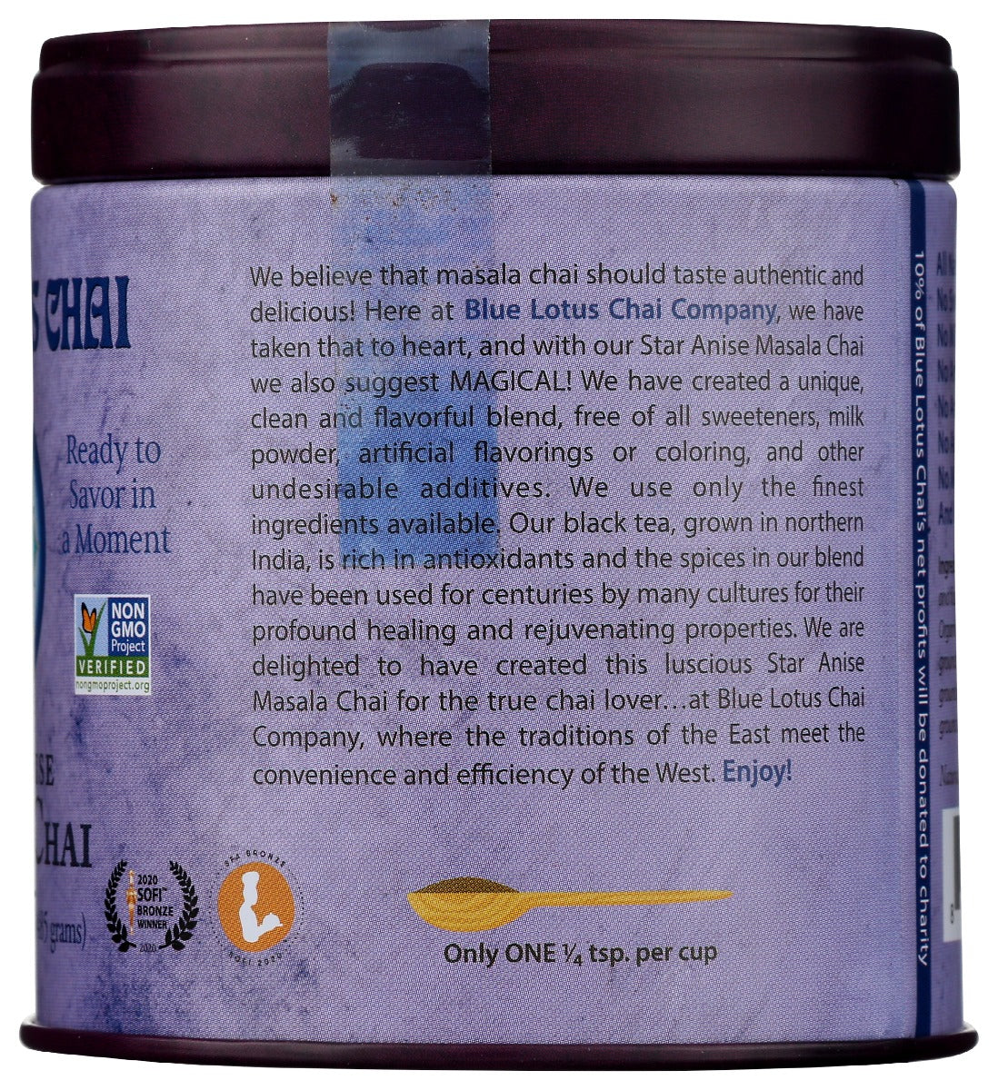 Blue Lotus Chai: Chai Masala Star Anise, 3 Oz