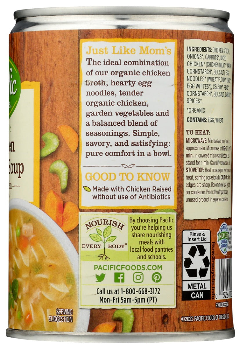 Pacific Foods: Organic Chicken Noodle Soup, 16 Oz