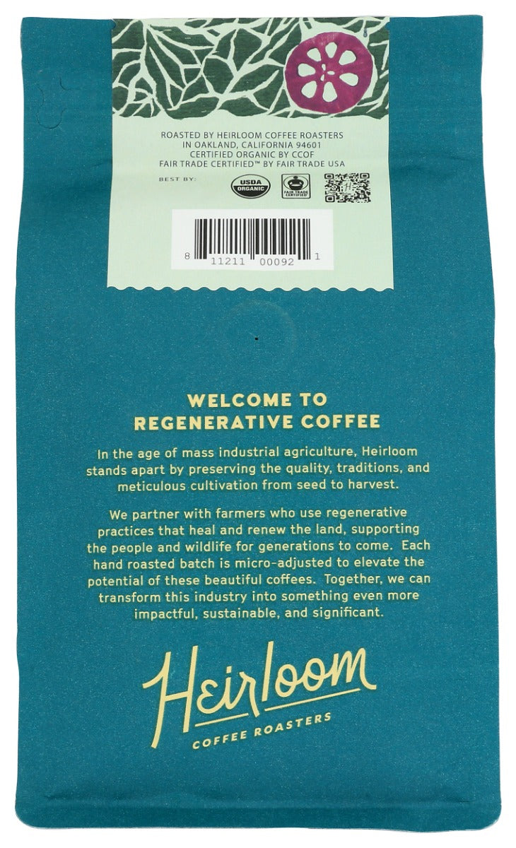 Heirloom: Coffee Decaf Aftrglow Blnd, 12 Oz