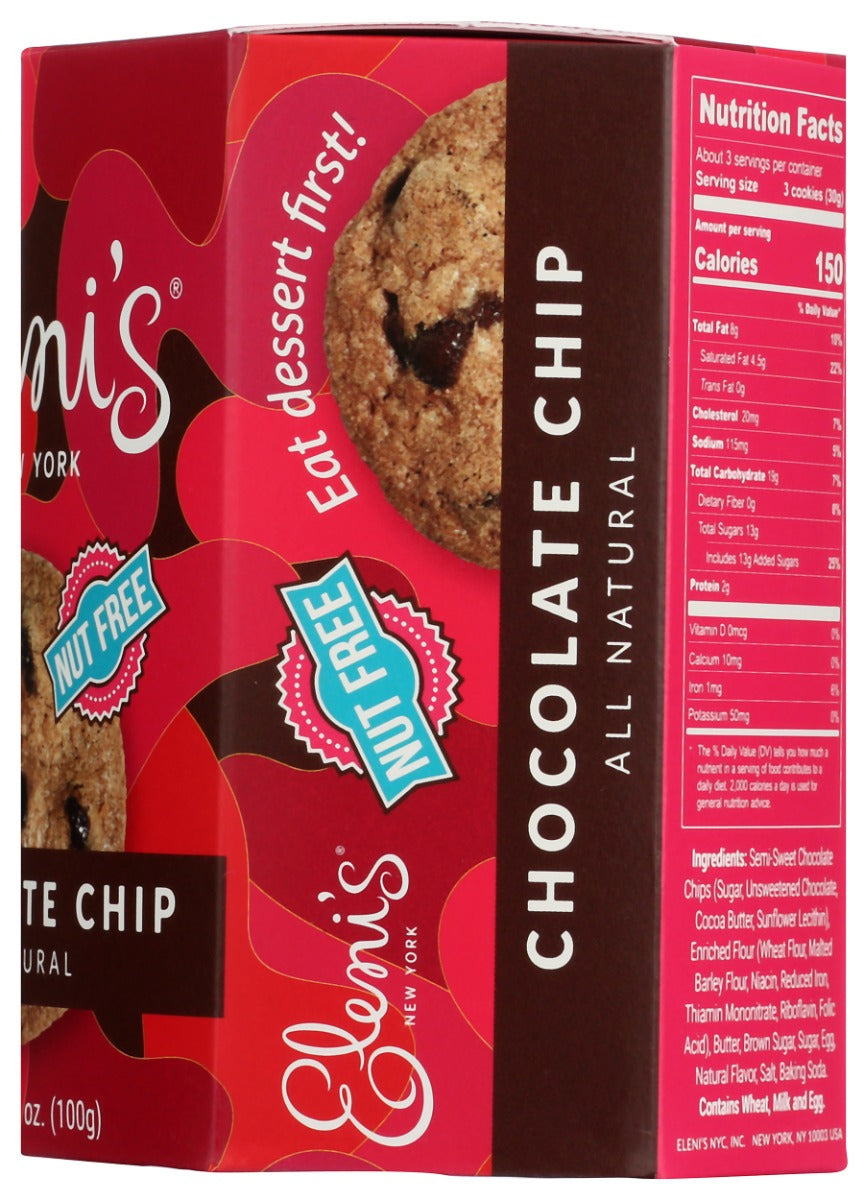 Eleni's Cookies: Chocolate Chip Box, 3.5 Oz