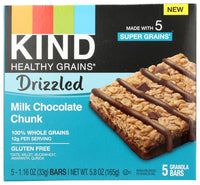 Kind: Milk Chocolate Chunk Drizzled Bar, 5.8 Oz