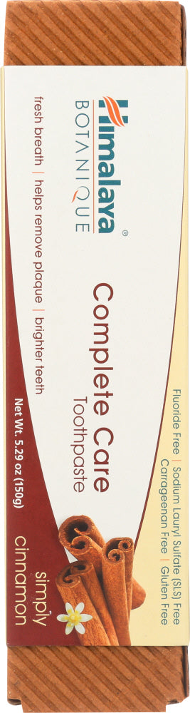 Himalaya Herbal Healthcare: Simply Cinnamon Complete Care Toothpaste, 150 Gm