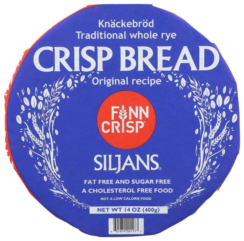 Finn Crisp: Crispbread Big Round, 14 Oz