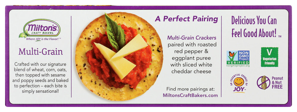 Miltons: Gourmet Crackers Original Multi Grain, 8.4 Oz