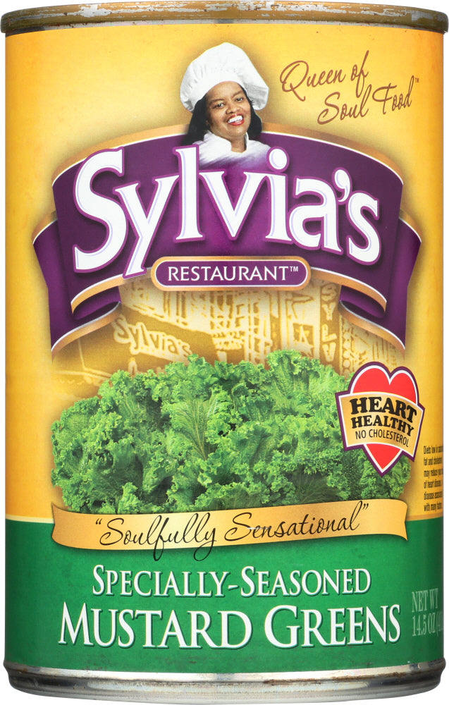 Sylvias: Mustard Greens Ssnd, 14.5 Oz