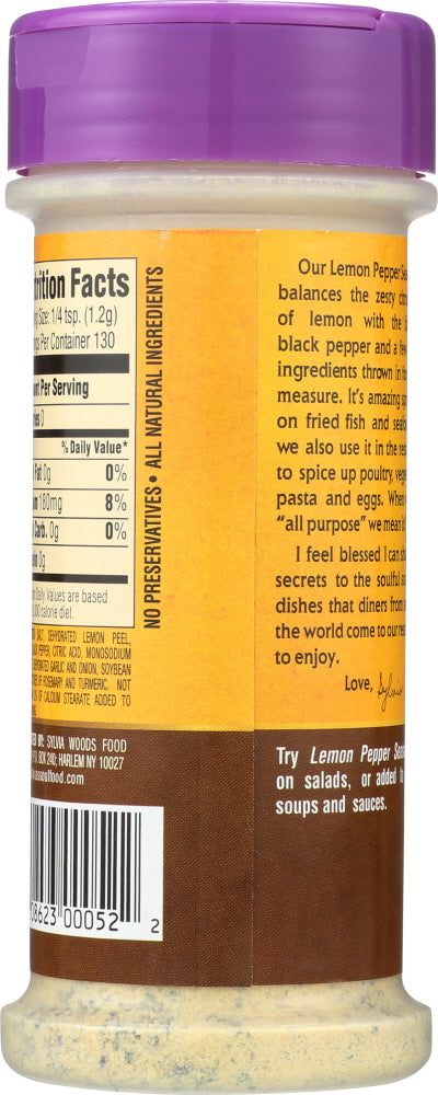 Sylvias: Ssnng Lemon Pepper, 5.5 Oz