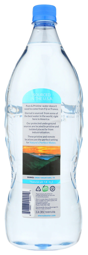 Eternal: Naturally Alkaline Spring Water, 50.7 Oz