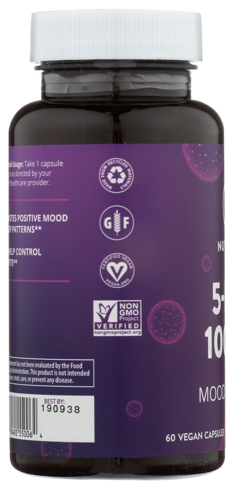 Mrm: 5-Htp 100 Mg Mood Support, 60 Vc