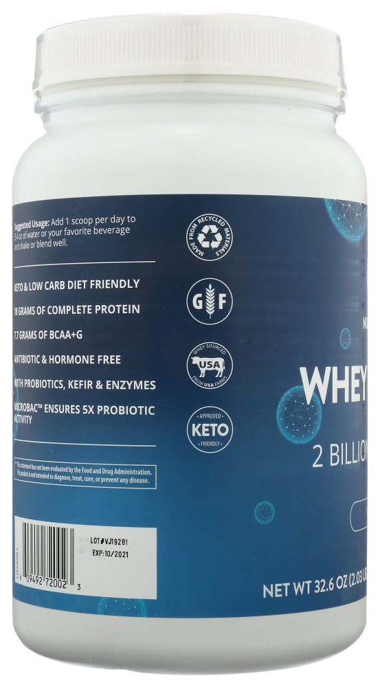 Mrm: Protein Whey Van All Nat, 2.03 Lb