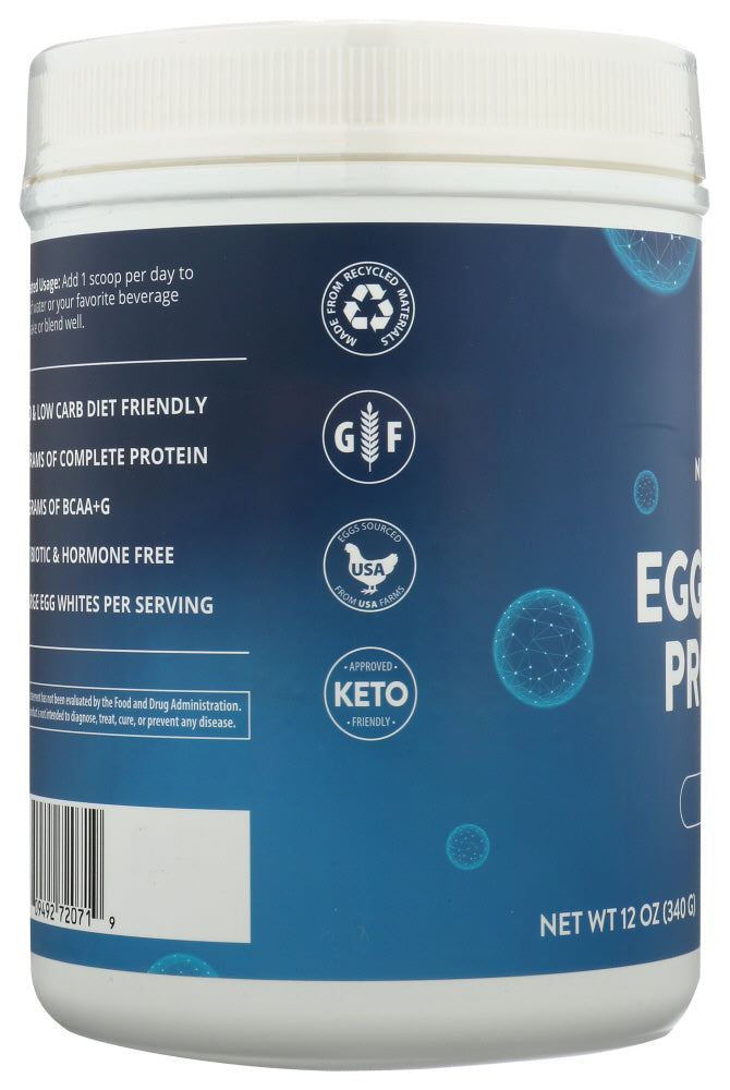 Mrm: Protein Egg White Vanilla, 12 Oz