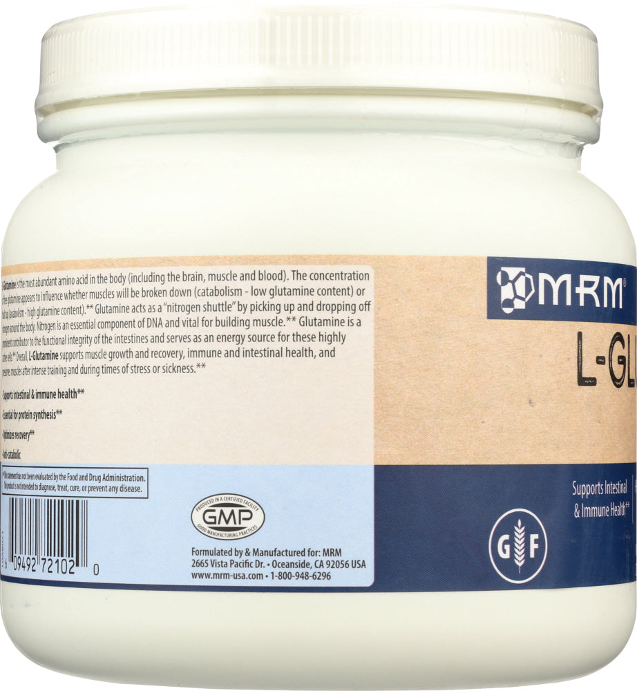 Mrm: Glutamine 500, 500 Gm