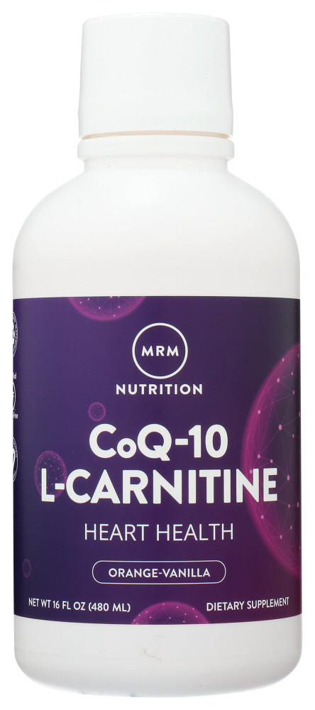 Mrm: Coq10 L Carnitine Liq, 16 Oz