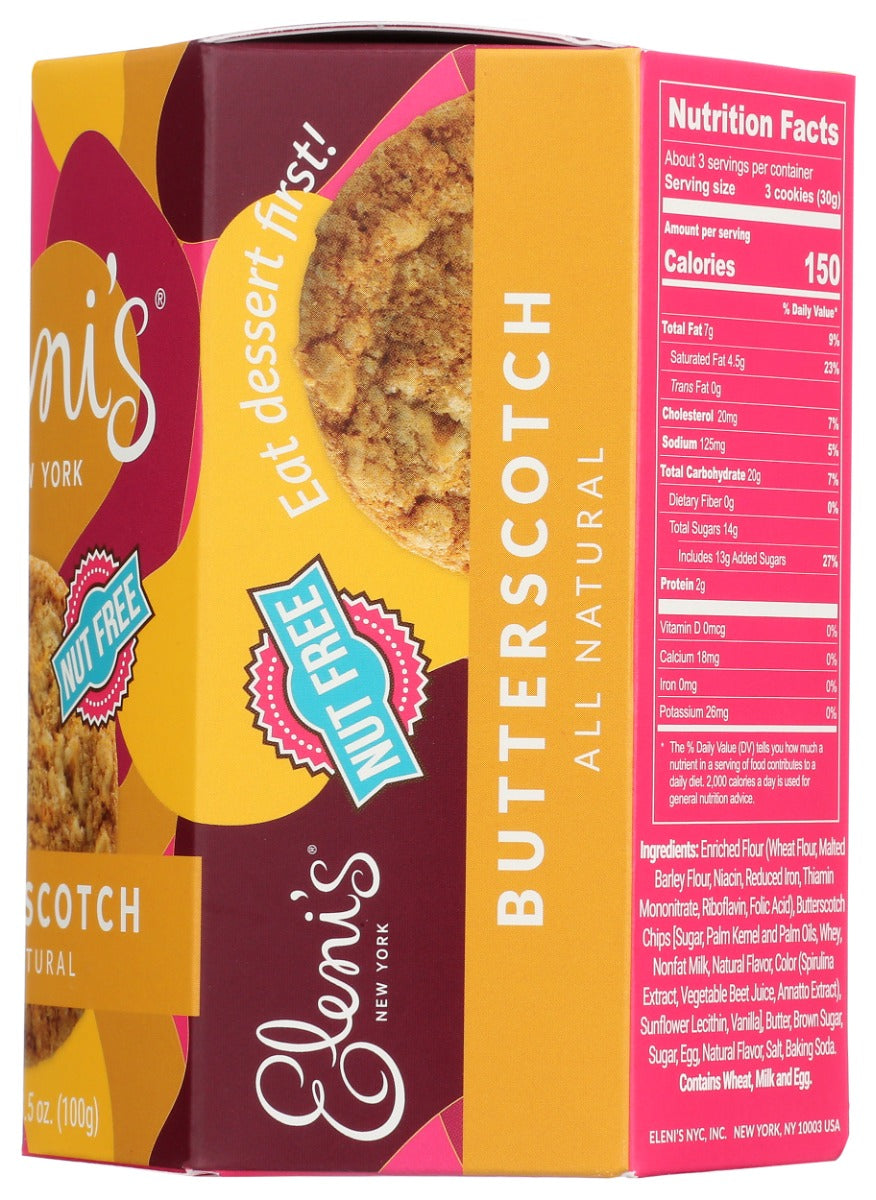 Eleni's Cookies: Butterscotch Box, 3.5 Oz