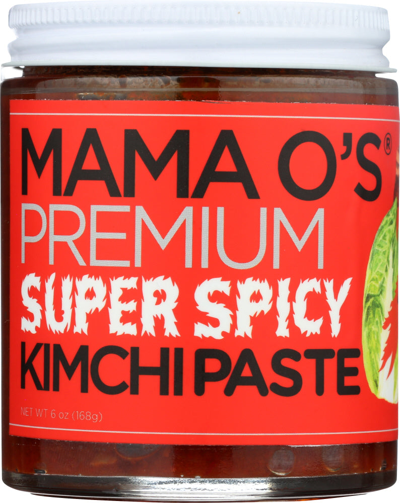 Mama Os Premium Kimchi: Kimchi Paste Super Spicy, 6 Oz