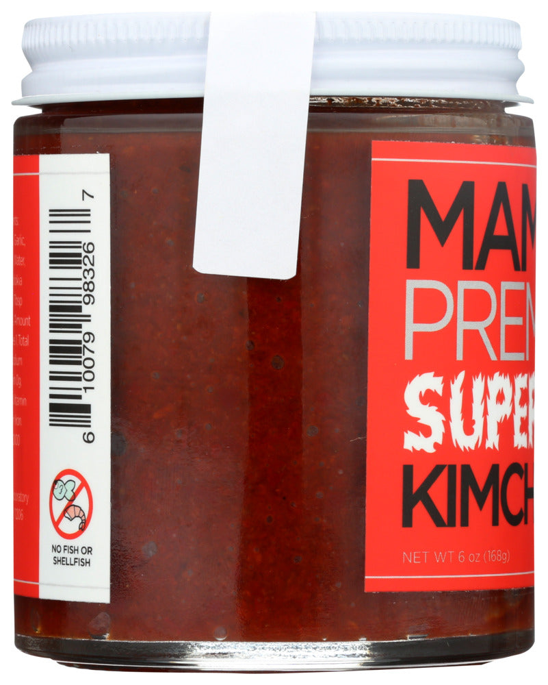 Mama Os Premium Kimchi: Kimchi Paste Super Spicy, 6 Oz