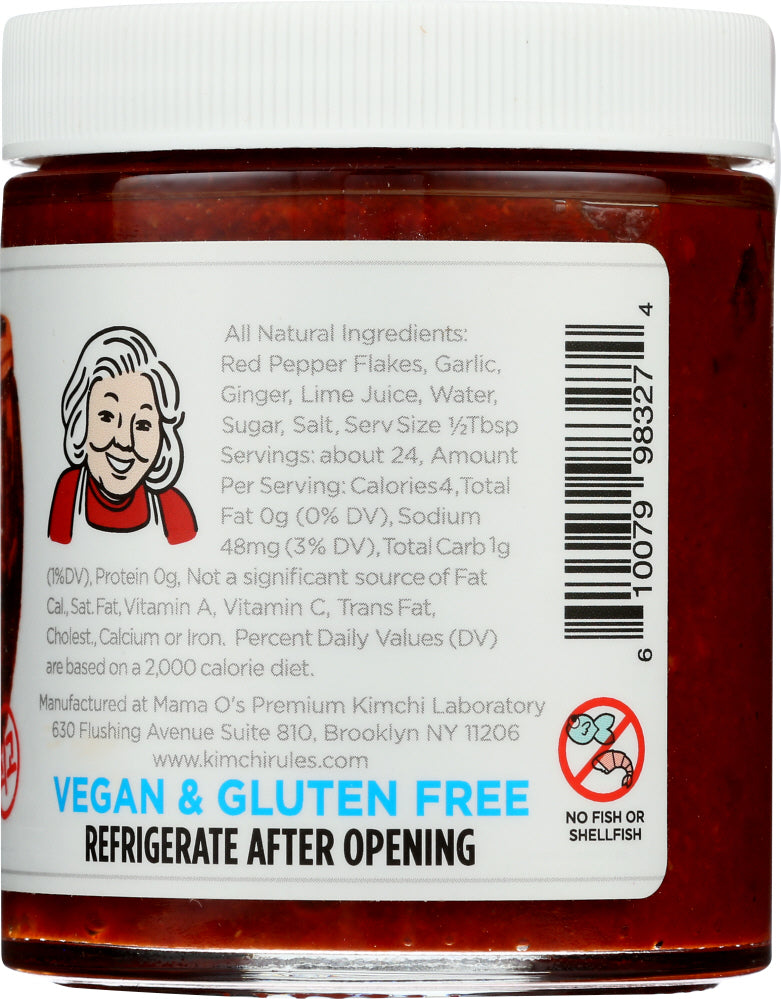 Mama Os Premium Kimchi: Vegan Kimchi Paste, 6 Oz