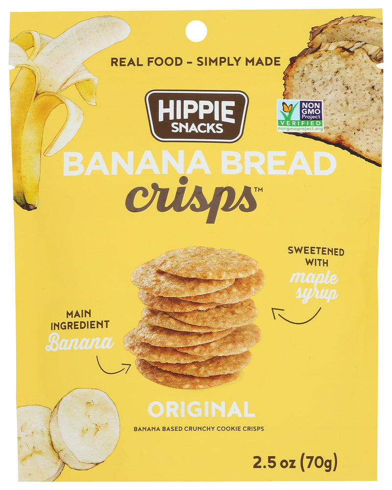 Hippie Snacks: Original Banana Bread Crisps, 2.5 Oz