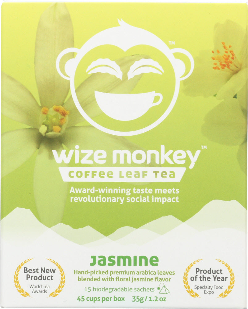 Wize Monkey: Tea Coffee Leaf Jasmine, 35 Gm