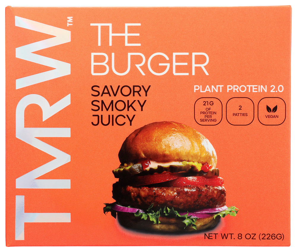 Tmrw Foods: Burger Plant Based Protei, 8 Oz