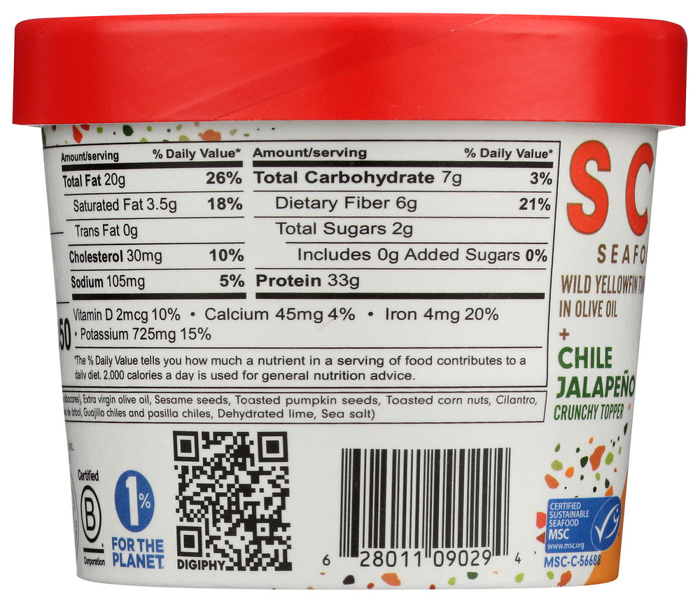 Scout: Tuna Chili Jlpn Snk Kit, 5.1 Oz