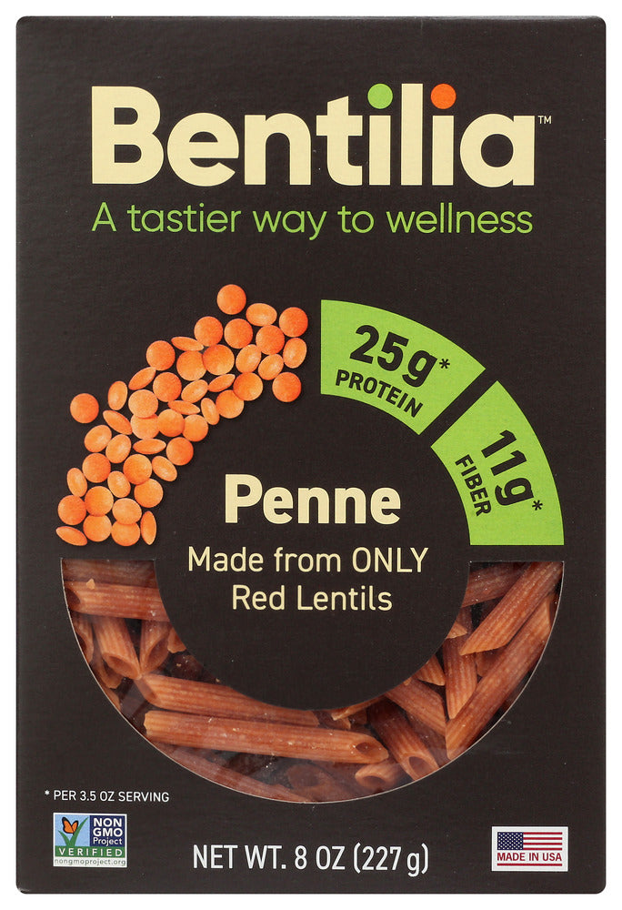 Bentilia: Red Lentil Penne, 8 Oz