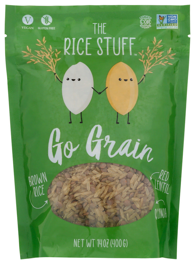 The Rice Stuff: Go Grain Rice, 14 Oz