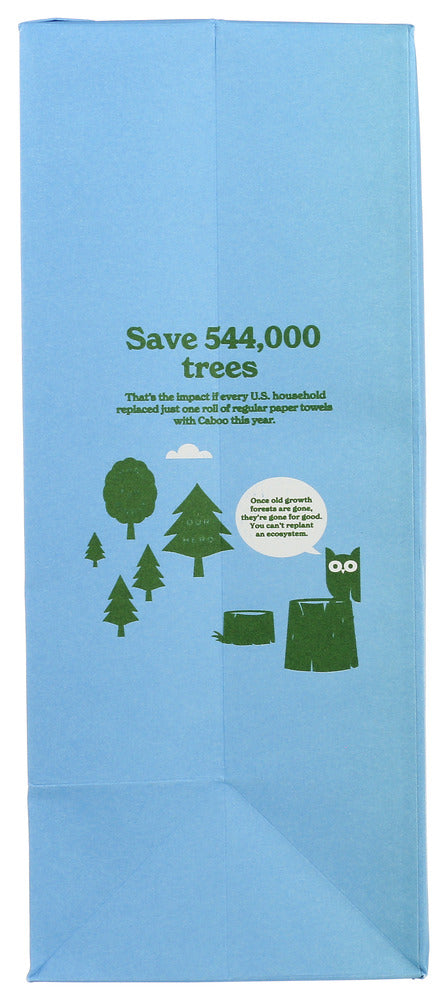 Caboo: Tree Free Paper Towels 75 Sheets, 3 Pk