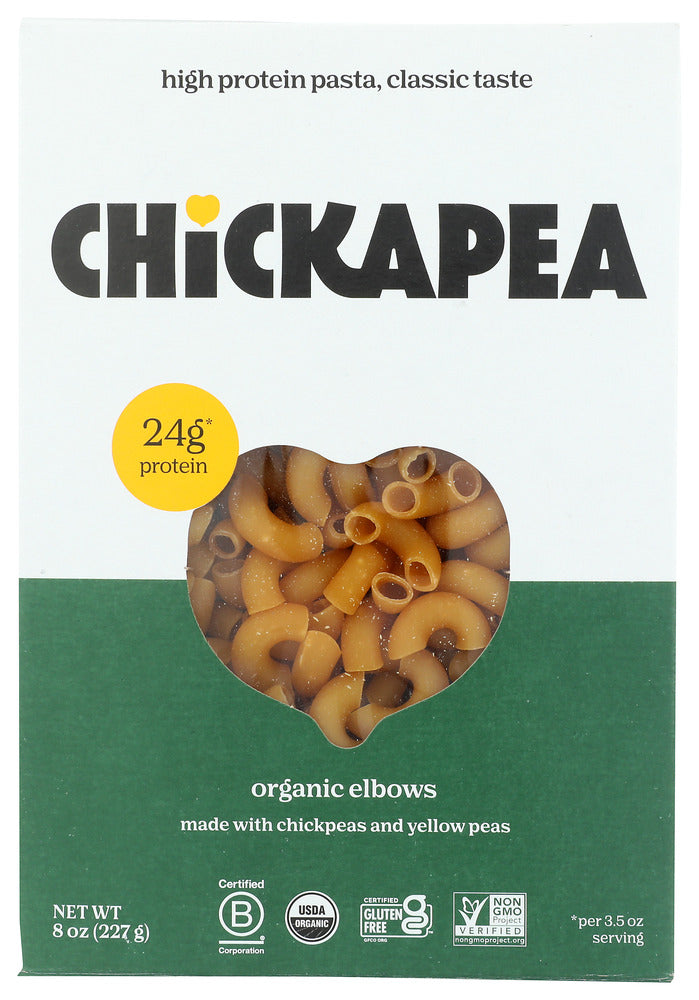 Chickapea: Pasta Elbows, 8 Oz