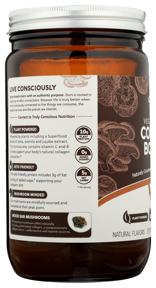 Conscious Kitchen: Vanilla Chai Vegan Protein Collagen Booster, 280 Gm