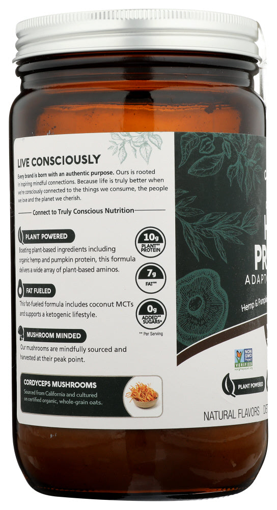 Conscious Kitchen: Hemp Protein Aztec Chocolate Organic, 280 Gm