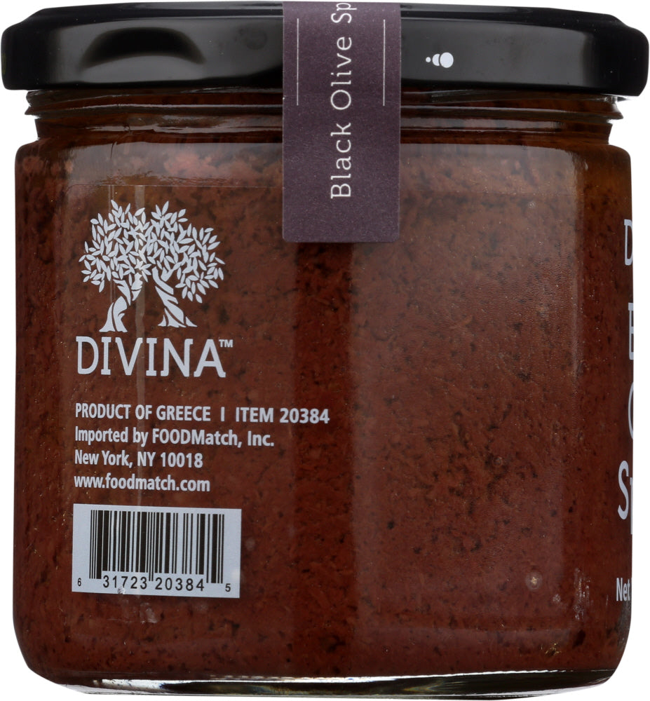 Divina: Spread Blck Olve, 7 Oz