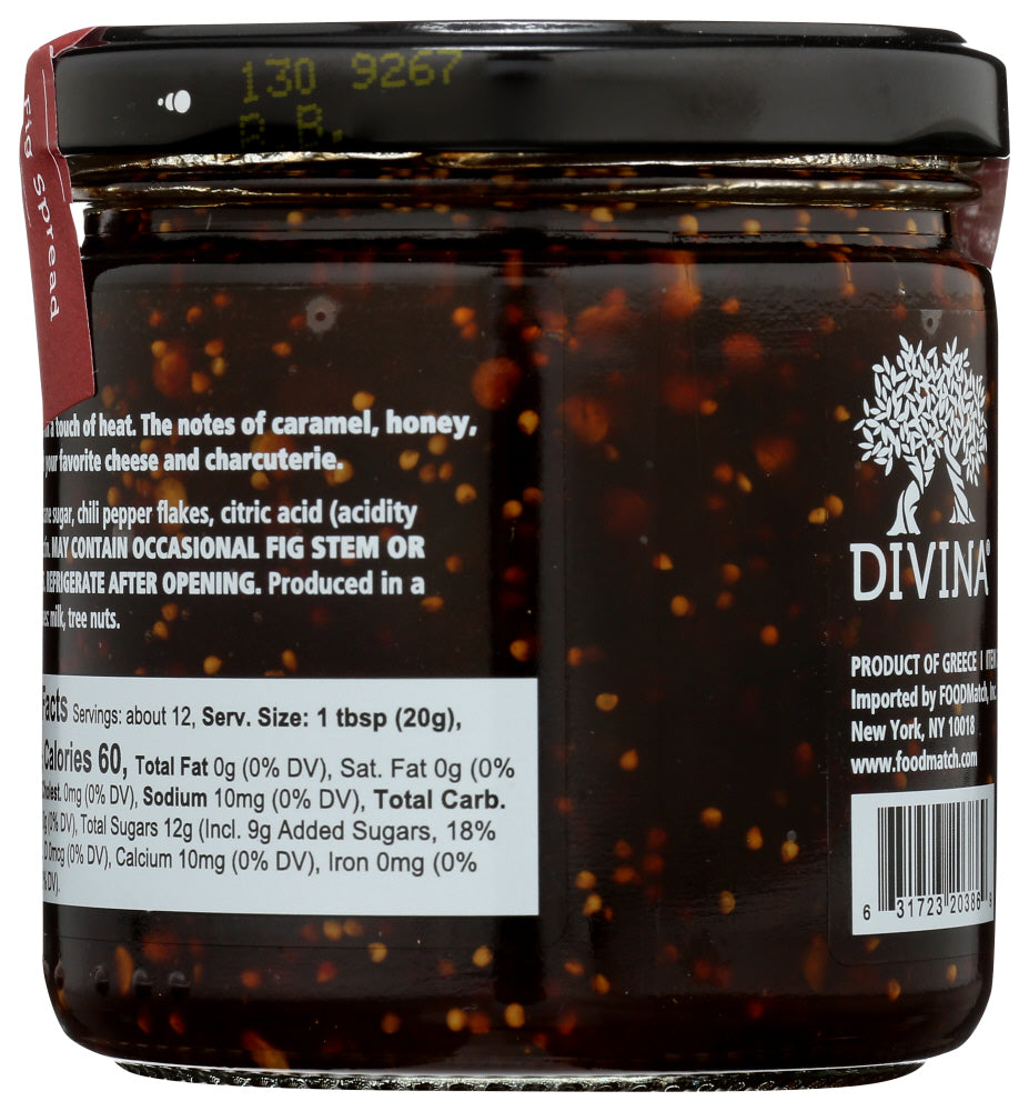 Divina: Spread Chili Fig, 9 Oz