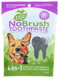 Everyday Naturals: Dog Dental Chew No Brush Toothpaste Small, 10 Oz