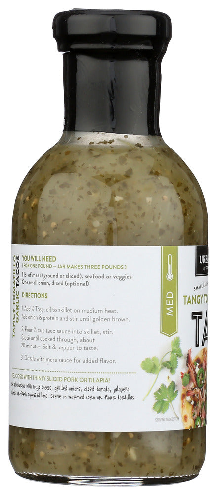 Urban Accents: Sauce Tomatlo Grlc Taco, 12.6 Oz