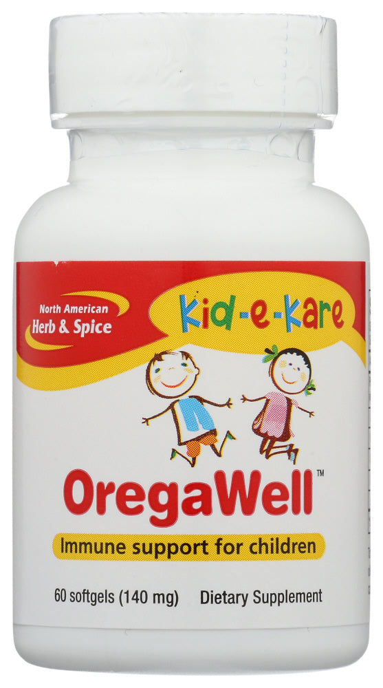 North American Herb: Kid E Kare Oregawell, 60 Sg