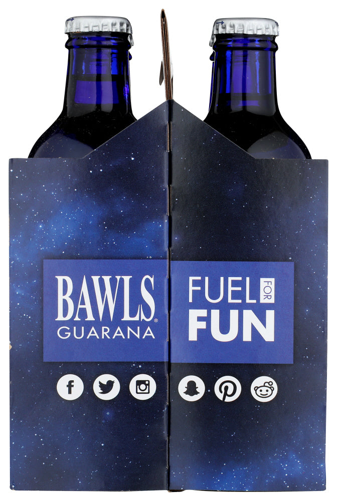 Bawls Guarana: Original Soda 4 Pack, 40 Oz