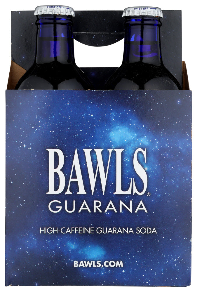 Bawls Guarana: Original Soda 4 Pack, 40 Oz