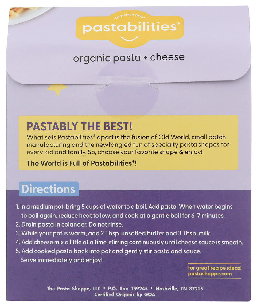 Pastabilities: Organic Mac ‘N Cheese Out Of This World, 10 Oz