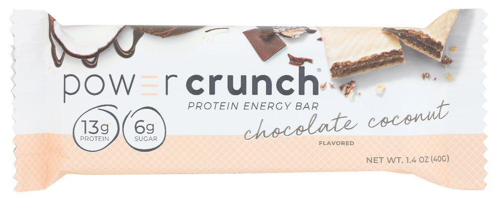 Power Crunch: Chocolate Coconut Protein Bar, 1.4 Oz