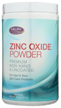 Life Flo: Zinc Oxide Powder, 16 Oz