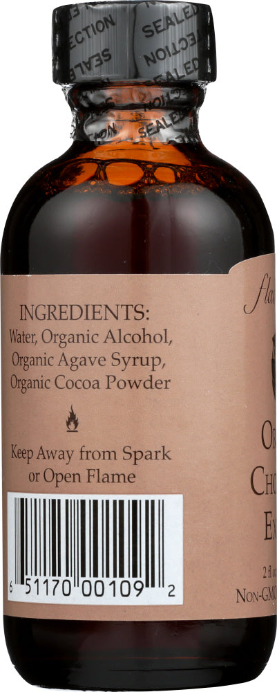 Flavorganics: Organic Chocolate Extract, 2 Oz