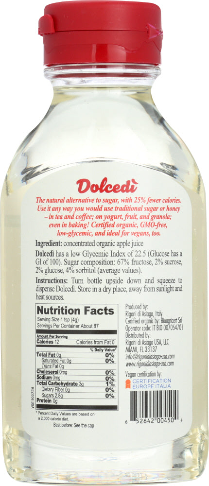 Rigoni: Dolcedi Natural Low Glycemic Sweetener, 12.34 Oz