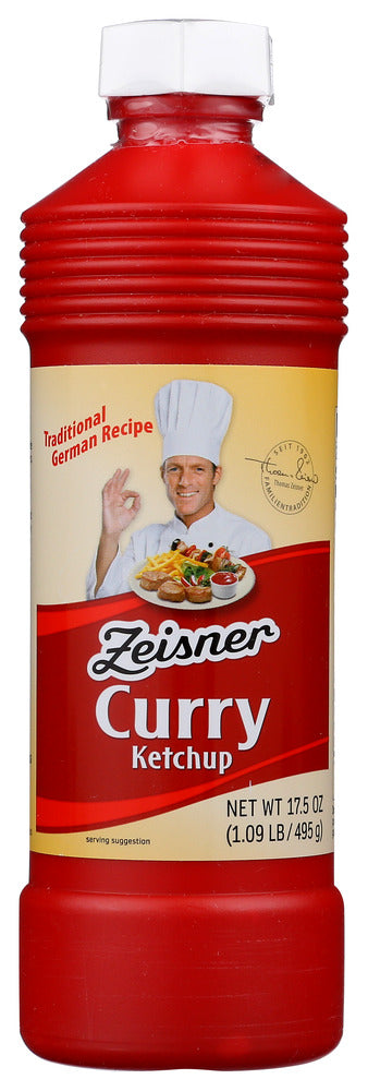 Zeisner: Curry Ketchup, 17.5 Oz