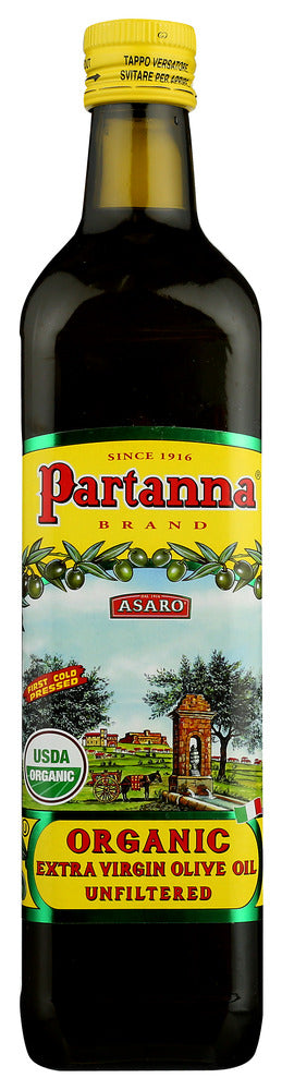 Partanna: Unfiltered Evoo Org, 750 Ml