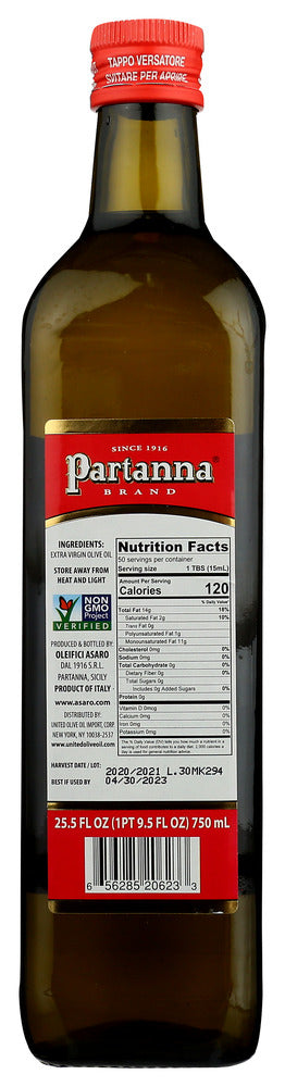 Partanna: Everyday Evoo, 750 Ml