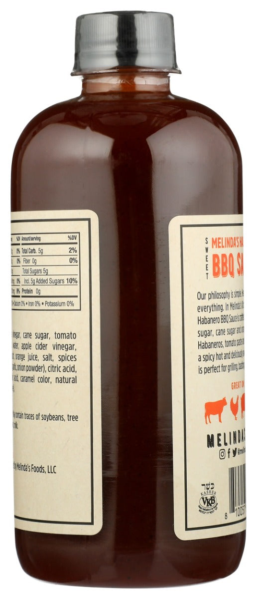 Melindas: Sauce Bbq Habanero, 16 Oz