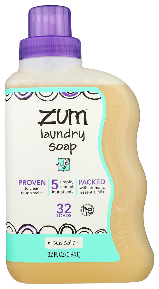 Zum: Sea Salt Laundry Soap, 32 Fo