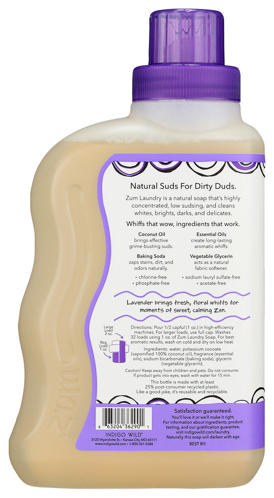 Zum: Lavender Laundry Soap, 32 Fo