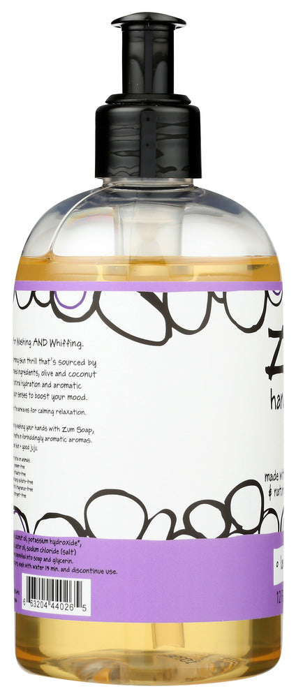 Zum: Lavender Hand Soap, 12 Fo